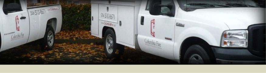Columbia Fire Services - Fire Protection, Fire Alarm, Confidence Testing, Sprinkler System Service & Repair Seattle, WA